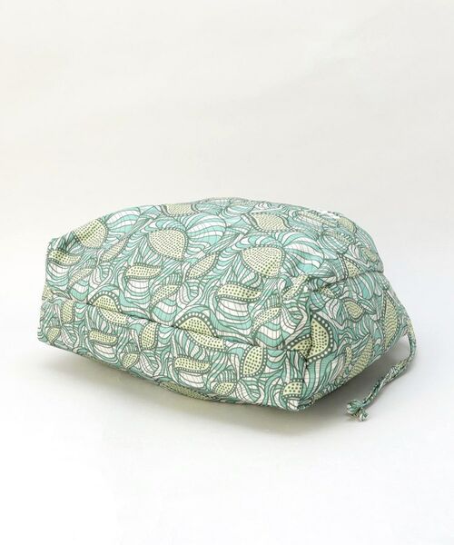 212 KITCHEN STORE / トゥーワントゥーキッチン ストア バッグ | ラタ プリントトート リップルグリーン | 詳細4