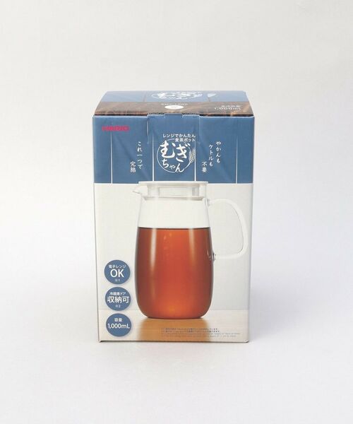 212 KITCHEN STORE / トゥーワントゥーキッチン ストア グラス・マグカップ | レンジでかんたん麦茶ポットむぎちゃん WH ＜HARIO  ハリオ＞ | 詳細6