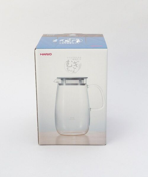 212 KITCHEN STORE / トゥーワントゥーキッチン ストア グラス・マグカップ | レンジでかんたん麦茶ポットむぎちゃん GY ＜HARIO  ハリオ＞ | 詳細8