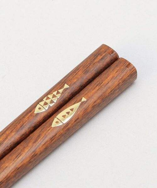 212 KITCHEN STORE / トゥーワントゥーキッチン ストア インテリア・生活雑貨・ホビー・ステーショナリー | 箸 魚スチュワート ゴールド | 詳細2