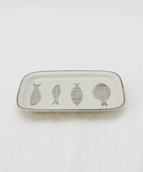 212 KITCHEN STORE / トゥーワントゥーキッチン ストア 食器 | 魚器 角小皿 BR | 詳細1