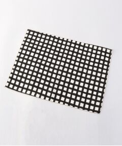 212 KITCHEN STORE / トゥーワントゥーキッチン ストア インテリア・生活雑貨・ホビー・ステーショナリー | ランチョンマット リネンライクチェック BK