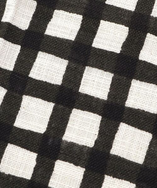 212 KITCHEN STORE / トゥーワントゥーキッチン ストア インテリア・生活雑貨・ホビー・ステーショナリー | ランチョンマット リネンライクチェック BK | 詳細3