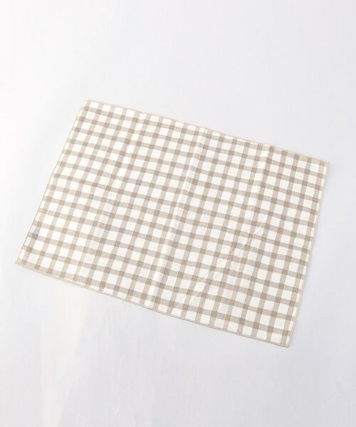 212 KITCHEN STORE / トゥーワントゥーキッチン ストア インテリア・生活雑貨・ホビー・ステーショナリー | ランチョンマット リネンライクチェック BE（その他）