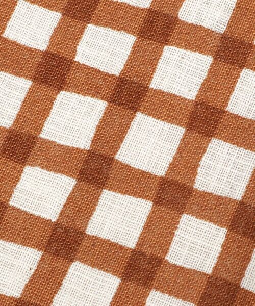 212 KITCHEN STORE / トゥーワントゥーキッチン ストア インテリア・生活雑貨・ホビー・ステーショナリー | ランチョンマット リネンライクチェック BR | 詳細3