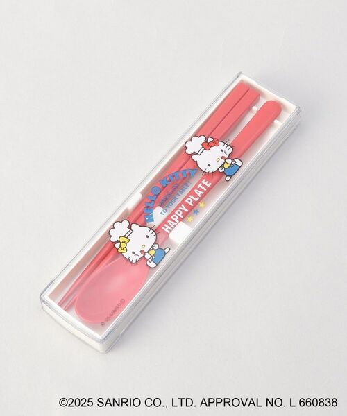 212 KITCHEN STORE / トゥーワントゥーキッチン ストア その他 | 引きフタ箸スプーンセットHP RD ＜HELLO KITTY ハローキティ＞ | 詳細2
