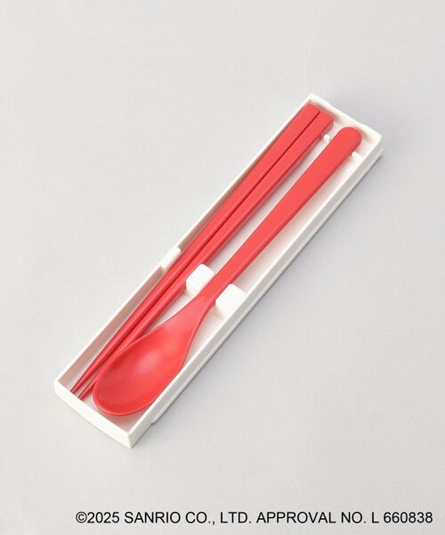212 KITCHEN STORE / トゥーワントゥーキッチン ストア その他 | 引きフタ箸スプーンセットHP RD ＜HELLO KITTY ハローキティ＞ | 詳細3