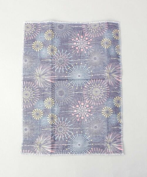 212 KITCHEN STORE / トゥーワントゥーキッチン ストア インテリア・生活雑貨・ホビー・ステーショナリー | 白雪友禅ふきん 花火 カラフル | 詳細1