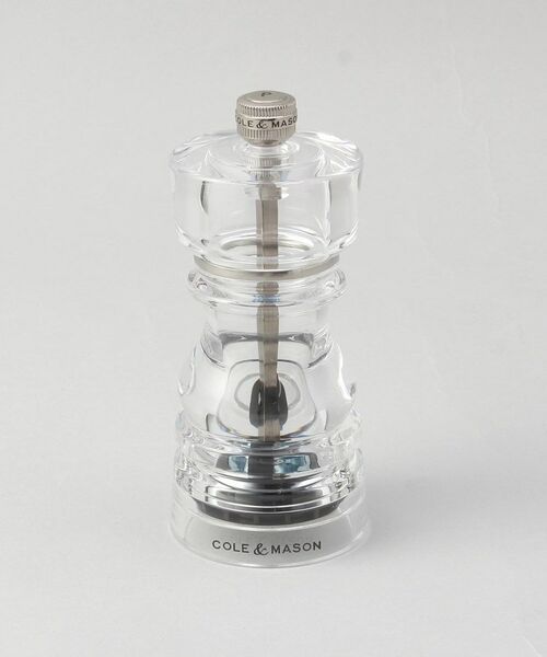 212 KITCHEN STORE / トゥーワントゥーキッチン ストア キッチンツール | ロンドン アクリル ペッパーミル 13cm ＜Cole&Mason コール＆メイソン＞ | 詳細1