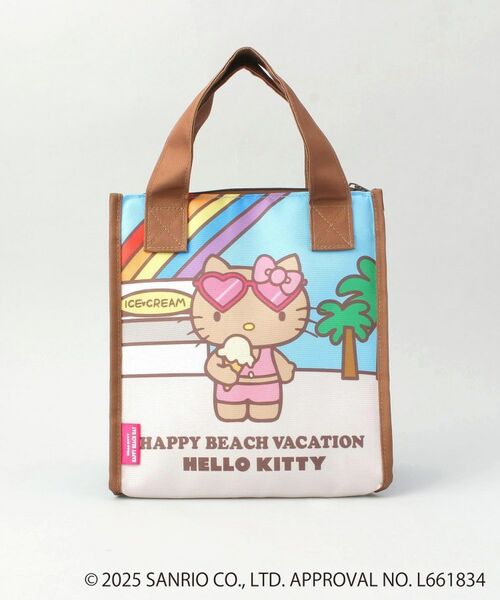 212 KITCHEN STORE / トゥーワントゥーキッチン ストア その他 | 日焼けハローキティ 三角マチ保冷バッグ BL | 詳細3