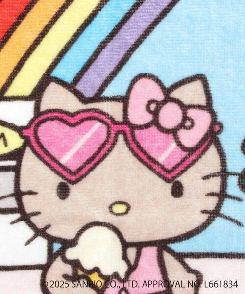 212 KITCHEN STORE / トゥーワントゥーキッチン ストア その他 | 日焼けハローキティ 刺繍ハンドタオル BL | 詳細4