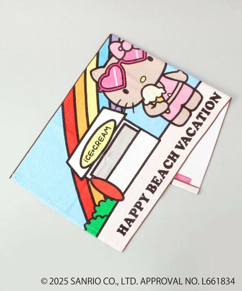 212 KITCHEN STORE / トゥーワントゥーキッチン ストア その他 | 日焼けハローキティ フェイスタオル BL | 詳細1