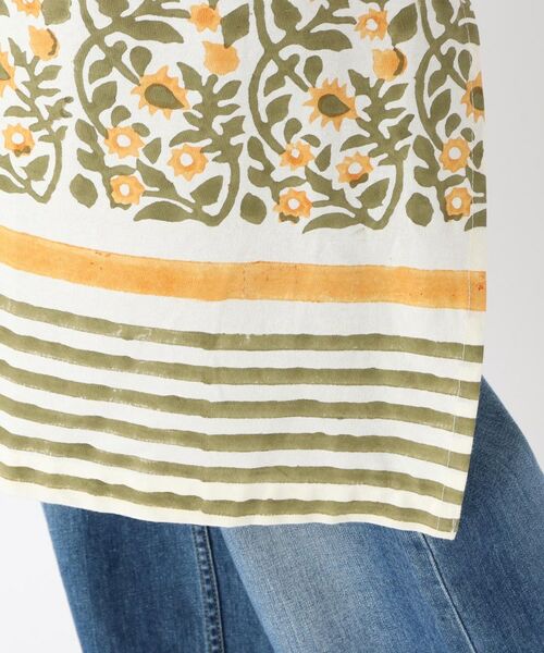 212 KITCHEN STORE / トゥーワントゥーキッチン ストア インテリア・生活雑貨・ホビー・ステーショナリー | ブロックプリント フルエプロン MU ＜212Kオリジナル＞ | 詳細7