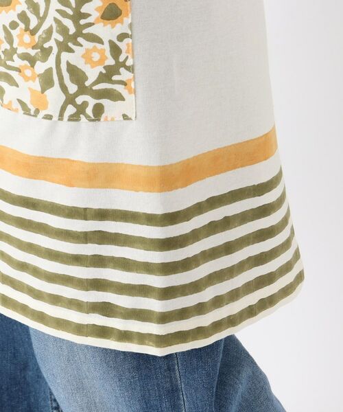 212 KITCHEN STORE / トゥーワントゥーキッチン ストア インテリア・生活雑貨・ホビー・ステーショナリー | ブロックプリント カフェエプロン MU ＜212Kオリジナル＞ | 詳細6