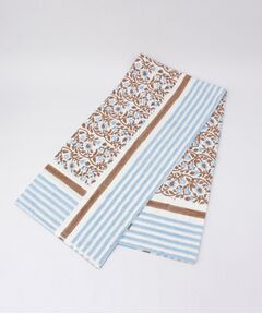 212 KITCHEN STORE / トゥーワントゥーキッチン ストア インテリア・生活雑貨・ホビー・ステーショナリー | ブロックプリント マルチクロスL BL ＜212Kオリジナル＞