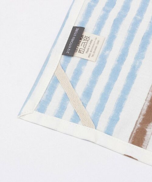 212 KITCHEN STORE / トゥーワントゥーキッチン ストア インテリア・生活雑貨・ホビー・ステーショナリー | ブロックプリント マルチクロスL BL ＜212Kオリジナル＞ | 詳細2