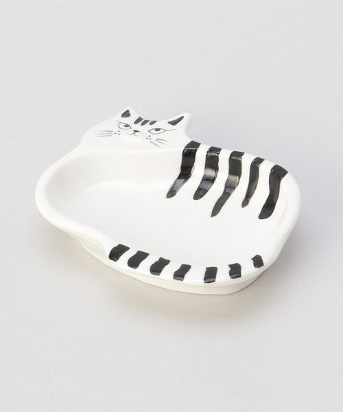 212 KITCHEN STORE / トゥーワントゥーキッチン ストア インテリア・インテリア雑貨 | シナリー モチーフトレイ ネコ | 詳細1