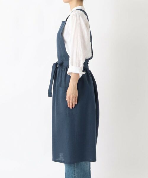 212 KITCHEN STORE / トゥーワントゥーキッチン ストア インテリア・生活雑貨・ホビー・ステーショナリー | リネンコットン フルエプロンギャザー NV | 詳細2