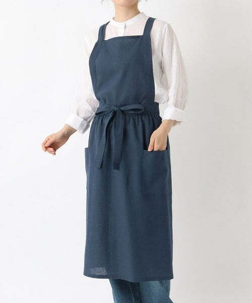 212 KITCHEN STORE/トゥーワントゥーキッチン ストア リネンコットン フルエプロンギャザー NV その他 00(FREE) 212 KITCHEN STORE/トゥーワントゥーキッチン ストア リネンコットン フルエプロンギャザー NV その他 00(FREE)
