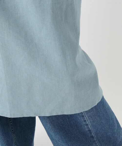 212 KITCHEN STORE / トゥーワントゥーキッチン ストア インテリア・生活雑貨・ホビー・ステーショナリー | リネンコットン フルエプロンギャザー BGY | 詳細7