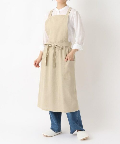 212 KITCHEN STORE / トゥーワントゥーキッチン ストア インテリア・生活雑貨・ホビー・ステーショナリー | リネンコットン フルエプロンギャザー NT | 詳細10