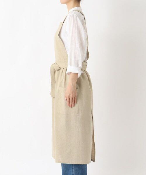 212 KITCHEN STORE / トゥーワントゥーキッチン ストア インテリア・生活雑貨・ホビー・ステーショナリー | リネンコットン フルエプロンギャザー NT | 詳細2
