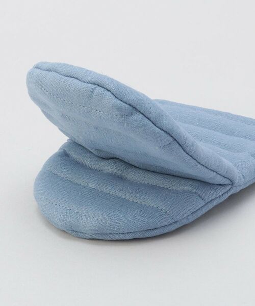 212 KITCHEN STORE / トゥーワントゥーキッチン ストア インテリア・生活雑貨・ホビー・ステーショナリー | リネンコットン ミトン BGY | 詳細3