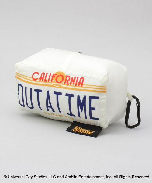 212 KITCHEN STORE / トゥーワントゥーキッチン ストア その他 | ナンバープレート ポーチ付ブランケット ＜Back To The Future バックトゥザフューチャー＞ | 詳細4