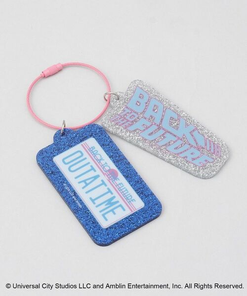 212 KITCHEN STORE / トゥーワントゥーキッチン ストア その他 | 2連アクリルキーホルダー　ナンバープレート ＜Back To The Future バックトゥザフューチャー＞ | 詳細1