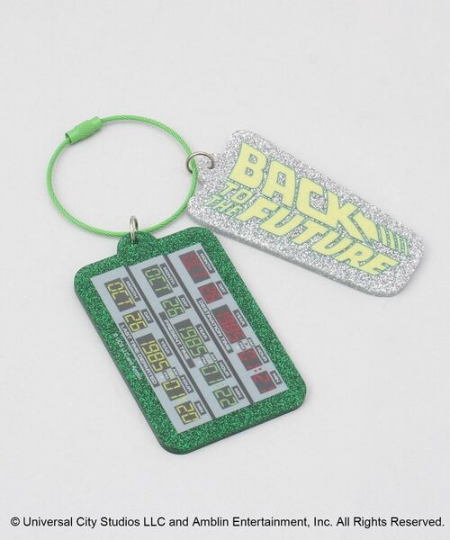 212 KITCHEN STORE / トゥーワントゥーキッチン ストア その他 | 2連アクリルキーホルダー　タイムサーキット ＜Back To The Future バックトゥザフューチャー＞ | 詳細1