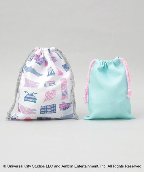 212 KITCHEN STORE / トゥーワントゥーキッチン ストア その他 | 巾着2点セット ロゴ ＜Back To The Future バックトゥザフューチャー＞ | 詳細2