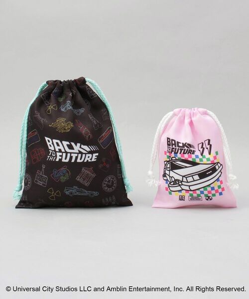 212 KITCHEN STORE / トゥーワントゥーキッチン ストア その他 | 巾着2点セット タイムマシン ＜Back To The Future バックトゥザフューチャー＞ | 詳細1