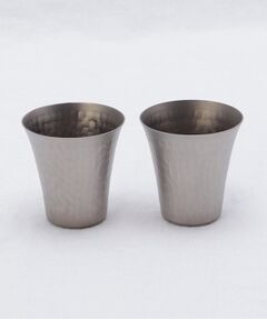 212 KITCHEN STORE / トゥーワントゥーキッチン ストア グラス・マグカップ | チタン冷酒カップ 2PC 貼箱入