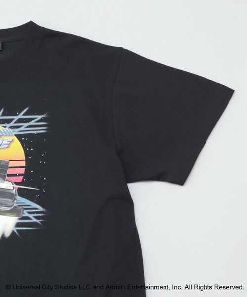 212 KITCHEN STORE / トゥーワントゥーキッチン ストア その他 | Tシャツ タイムマシン BK ＜Back To The Future バックトゥザフューチャー＞ | 詳細5
