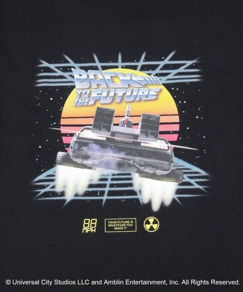 212 KITCHEN STORE / トゥーワントゥーキッチン ストア その他 | Tシャツ タイムマシン BK ＜Back To The Future バックトゥザフューチャー＞ | 詳細7