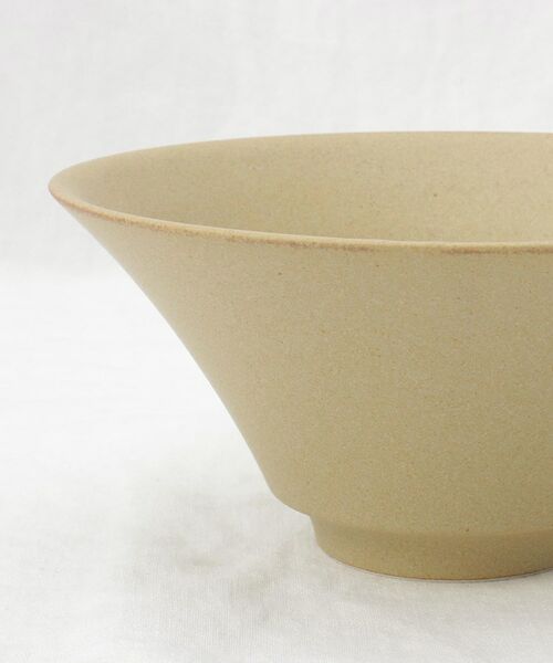 212 KITCHEN STORE / トゥーワントゥーキッチン ストア 食器 | うつろい 反り深口丼 黄瀬戸 | 詳細5