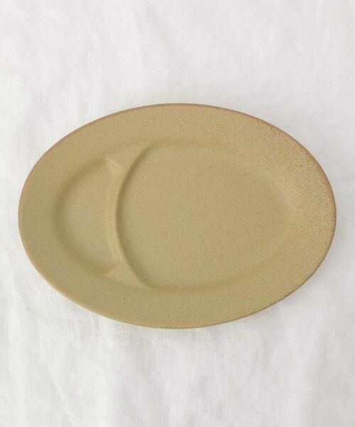212 KITCHEN STORE / トゥーワントゥーキッチン ストア 食器 | うつろい 仕切り皿 黄瀬戸 | 詳細3