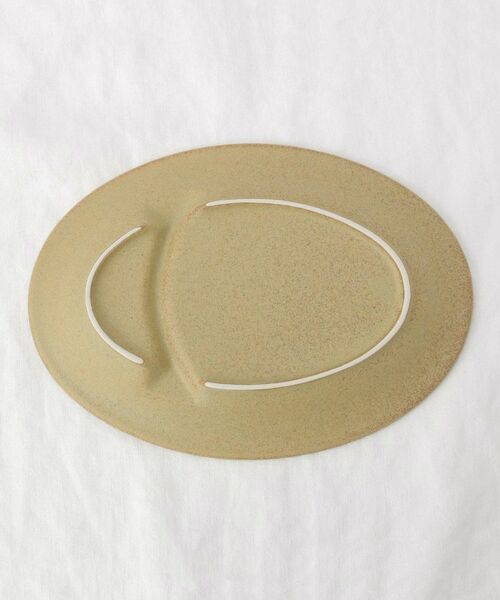 212 KITCHEN STORE / トゥーワントゥーキッチン ストア 食器 | うつろい 仕切り皿 黄瀬戸 | 詳細4