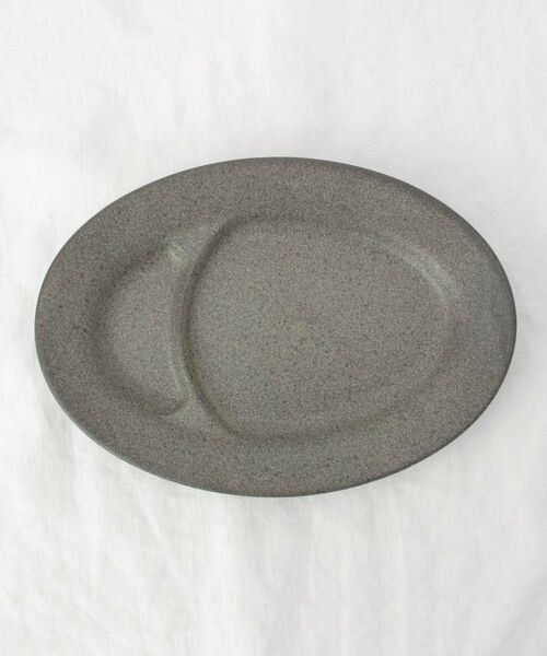 212 KITCHEN STORE / トゥーワントゥーキッチン ストア 食器 | うつろい 仕切り皿 瀬戸黒 | 詳細3