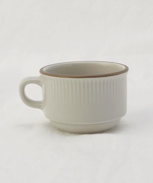 212 KITCHEN STORE / トゥーワントゥーキッチン ストア グラス・マグカップ | サザンバレー コットンホワイト　スタックカップ＆ソーサー | 詳細3