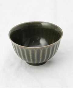 212 KITCHEN STORE / トゥーワントゥーキッチン ストア 食器 | ケイプ 削ぎ茶碗 オリベグリーン