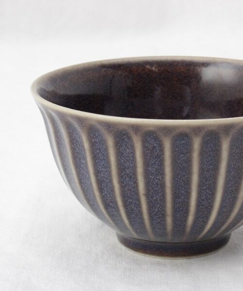 212 KITCHEN STORE / トゥーワントゥーキッチン ストア 食器 | ケイプ 削ぎ茶碗 レーズンブラウン | 詳細5