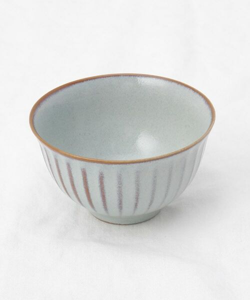 212 KITCHEN STORE / トゥーワントゥーキッチン ストア 食器 | ケイプ 削ぎ茶碗 ライトグレー | 詳細1