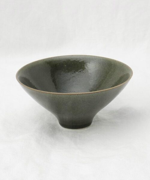 212 KITCHEN STORE / トゥーワントゥーキッチン ストア 食器 | ケイプ 朝顔 飯碗 オリベグリーン | 詳細1