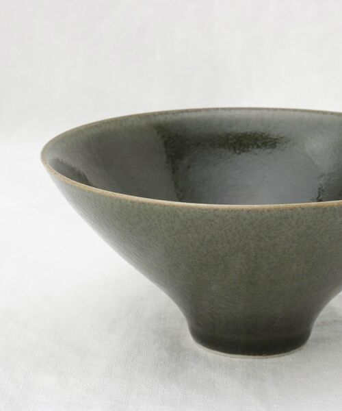 212 KITCHEN STORE / トゥーワントゥーキッチン ストア 食器 | ケイプ 朝顔 飯碗 オリベグリーン | 詳細5