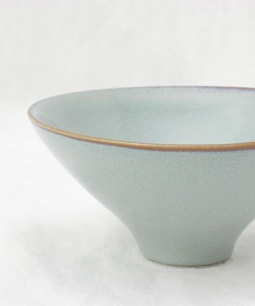 212 KITCHEN STORE / トゥーワントゥーキッチン ストア 食器 | ケイプ 朝顔 飯碗 ライトグレー | 詳細5