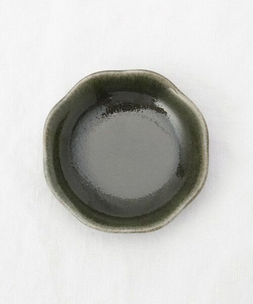 212 KITCHEN STORE / トゥーワントゥーキッチン ストア 食器 | ケイプ 梅形豆皿 オリベグリーン | 詳細3
