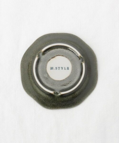 212 KITCHEN STORE / トゥーワントゥーキッチン ストア 食器 | ケイプ 梅形豆皿 オリベグリーン | 詳細4