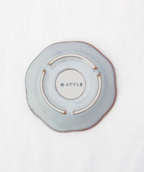 212 KITCHEN STORE / トゥーワントゥーキッチン ストア 食器 | ケイプ 梅形豆皿 ライトグレー | 詳細4