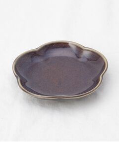 212 KITCHEN STORE / トゥーワントゥーキッチン ストア 食器 | ケイプ 梅形小皿 レーズンブラウン